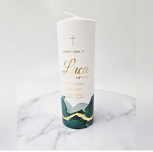 Load image into Gallery viewer, &quot;Luca&quot; Baptism Christening Candle