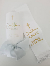 Load image into Gallery viewer, Personalised Baptism Christening Candle