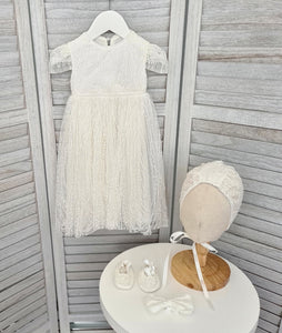 Estelle 4 Piece Christening/Baptism Dress